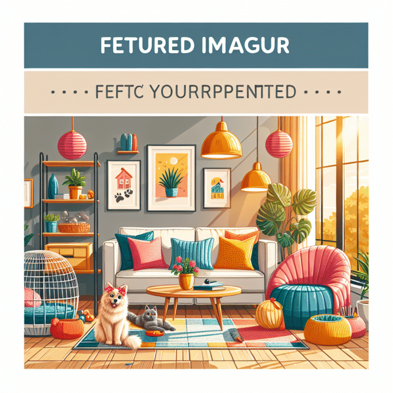 design de interiores para casas pet-friendly