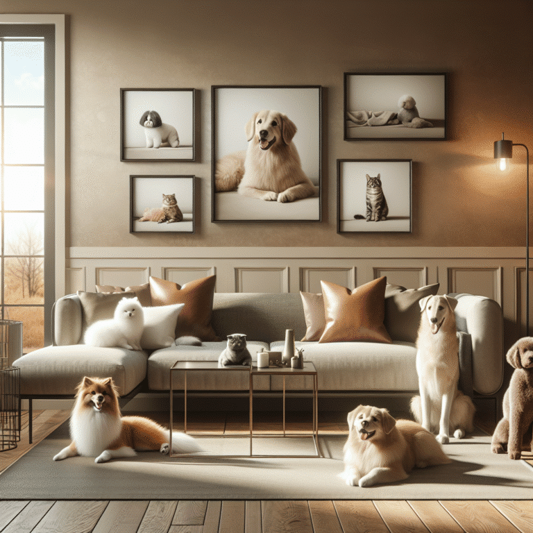 a importância de escolher o móvel certo para sua convivência com pets.