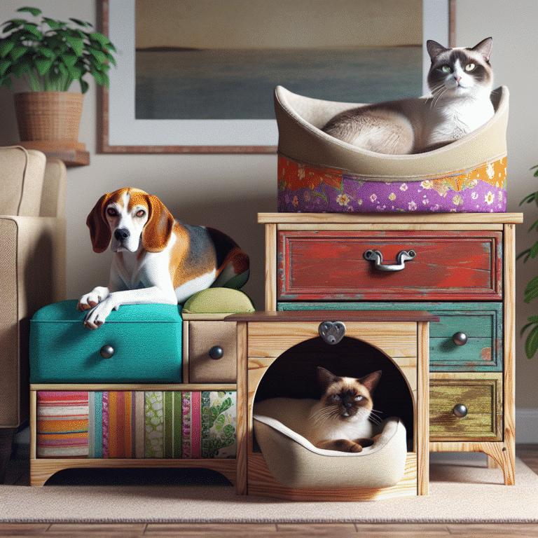 móveis reciclados adaptados para pets