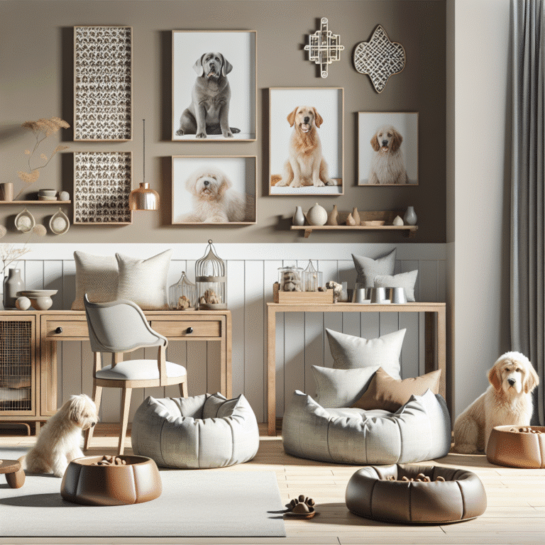 decoração para casas com cães de grande porte
