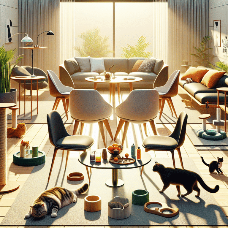 dicas eficazes para proteger móveis dos gatos