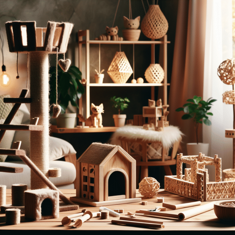 projetos DIY para decoração pet-friendly