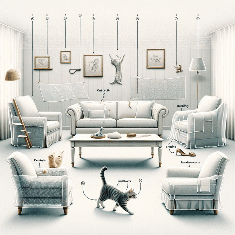 técnicas para evitar arranhões em sofás e cadeiras