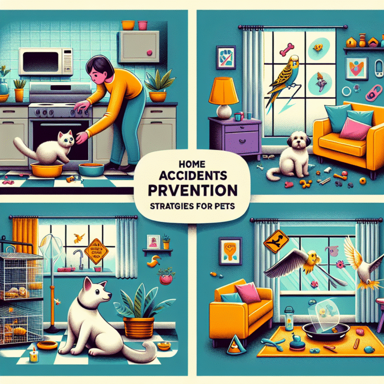 Estratégias para evitar acidentes domésticos com pets