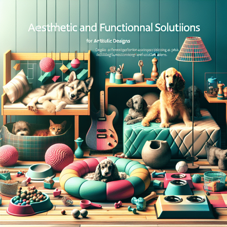 soluções estéticas e funcionais para pets