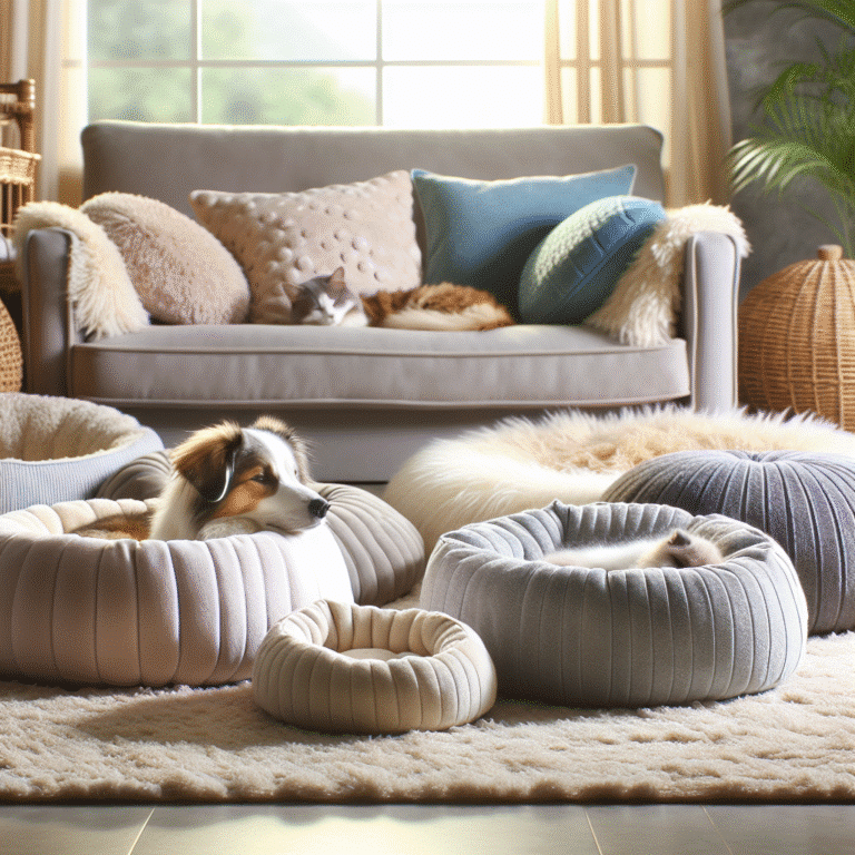 camas confortáveis para cães e gatos que amam relaxar