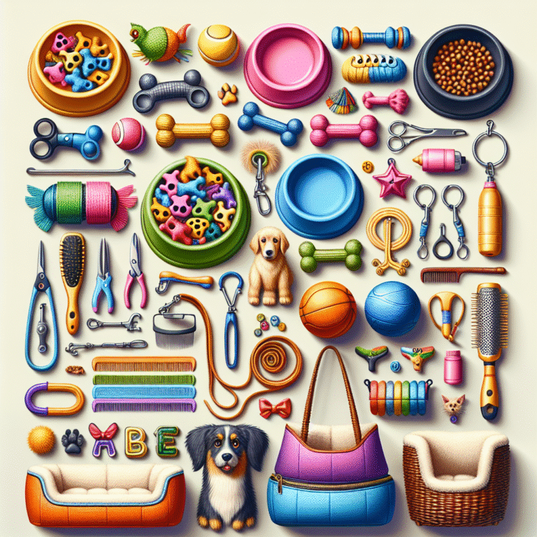 Acessórios essenciais para pets: o que não pode faltar em casa