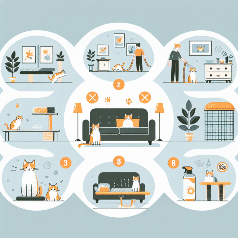 alternativas para manter os gatos longe do mobiliário