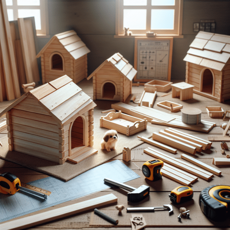 construção de casinhas para cães pequenos