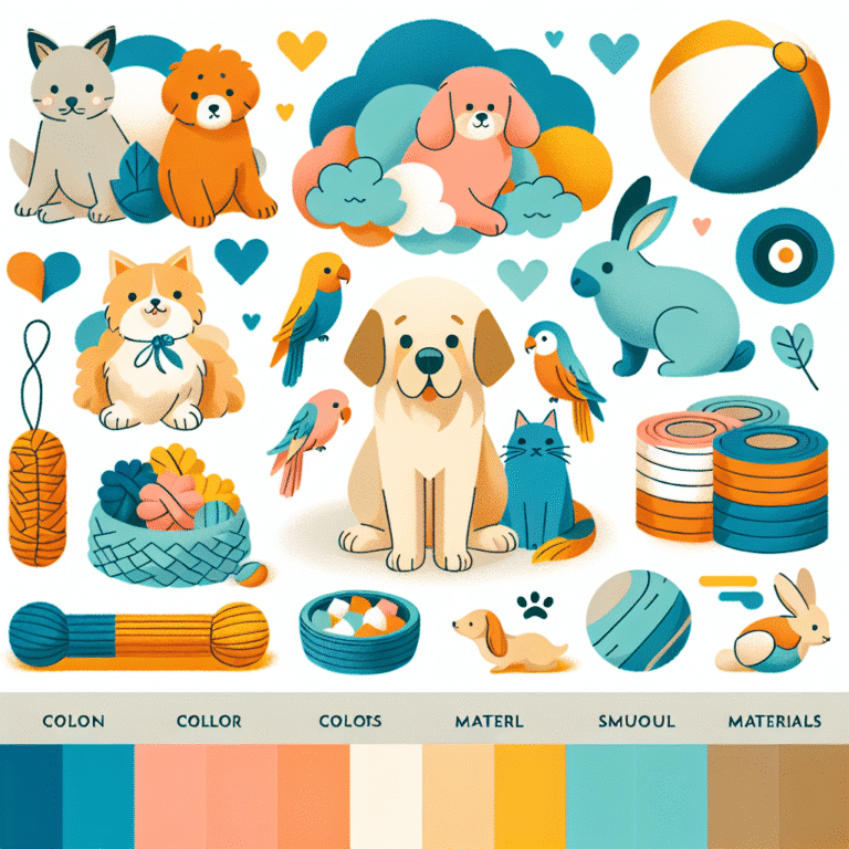 cores e materiais ideais para pets