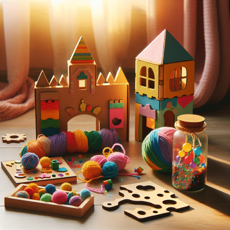 ideias de brinquedos interativos caseiros