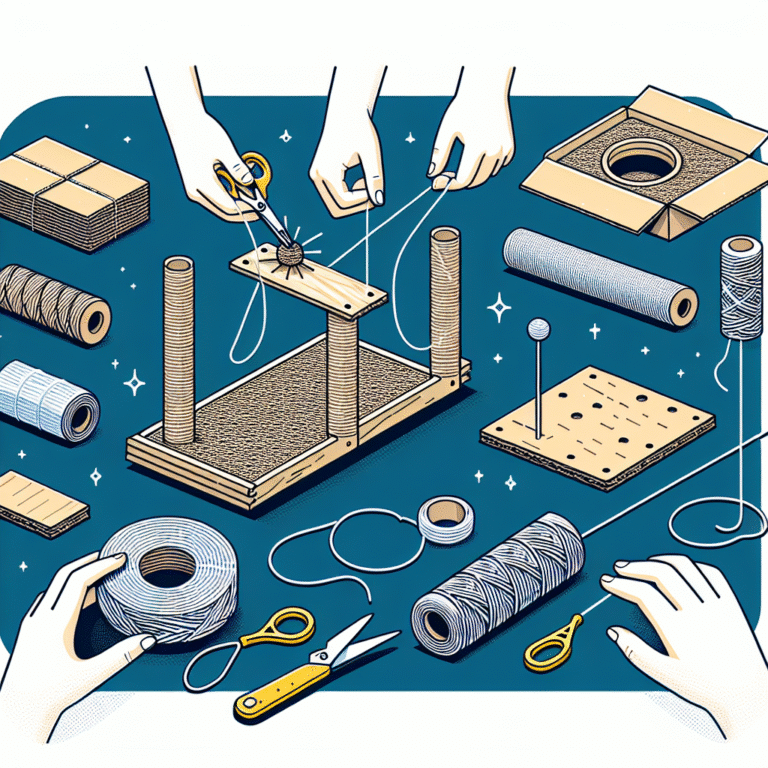 como fazer arranhadores caseiros com materiais simples