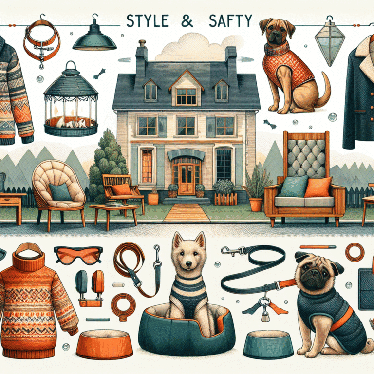como harmonizar estilo e segurança para pets