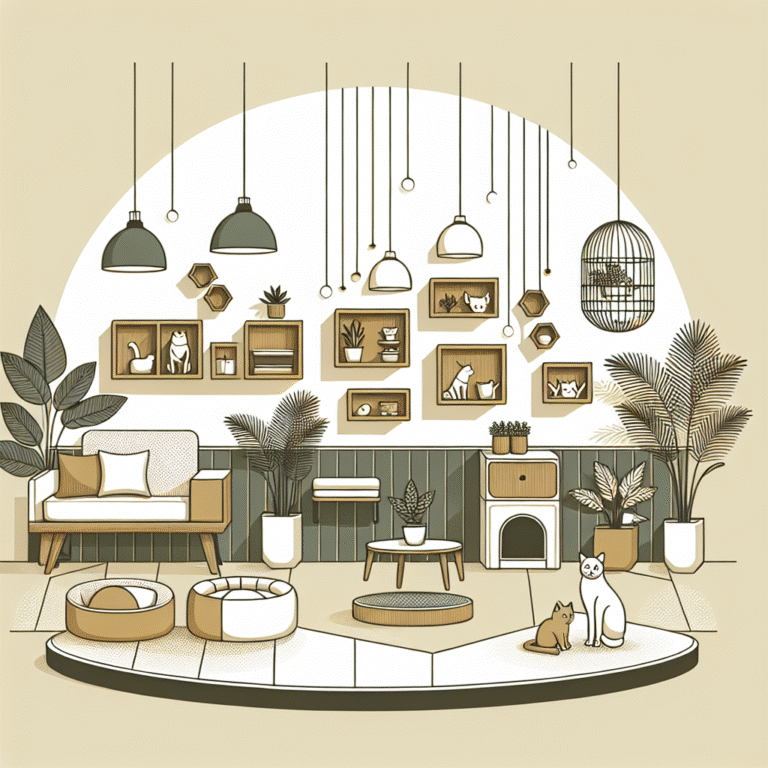 decoração moderna e amiga dos animais