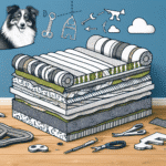 camadas de pet DIY com materiais recicláveis