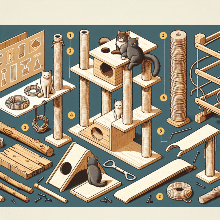 projetos DIY para arranhadores caseiros