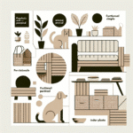 decoração minimalista e prática para amantes de animais