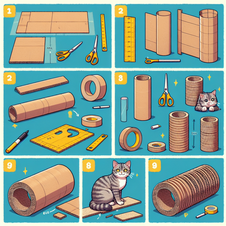 como transformar papelão em arranhadores para gatos