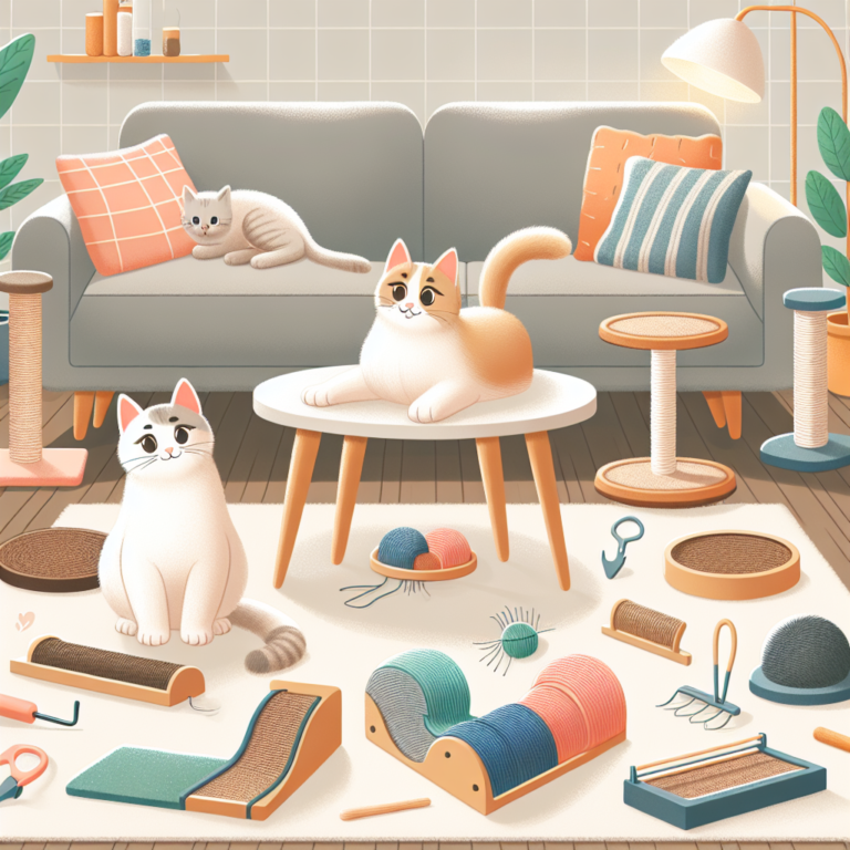 soluções práticas para arranhadores de gatos