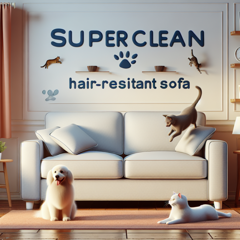 sofás resistentes a pelos: mantenha sua casa limpa