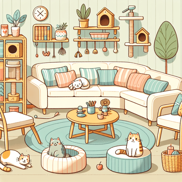 dicas de materiais para móveis seguros contra gatos