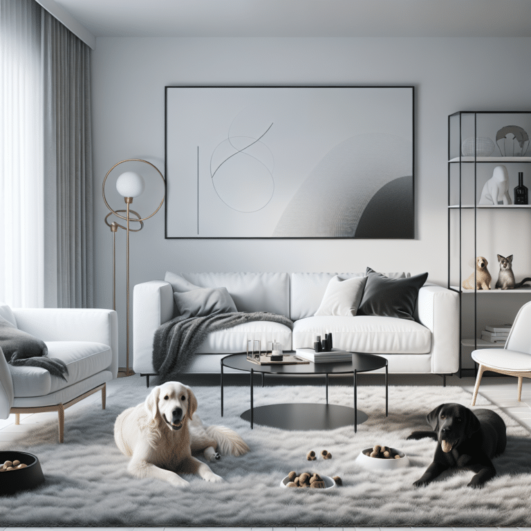 minimalismo e conforto: decoração para famílias com animais