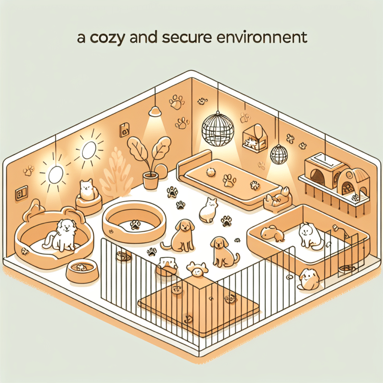 criando ambientes acolhedores e seguros para pets