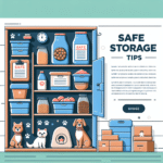dicas de armazenamento seguro para pets