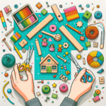 criação de brinquedos educativos DIY