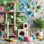 decoração criativa para quartos de pets