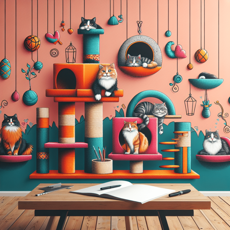 ideias de decoração para gatos