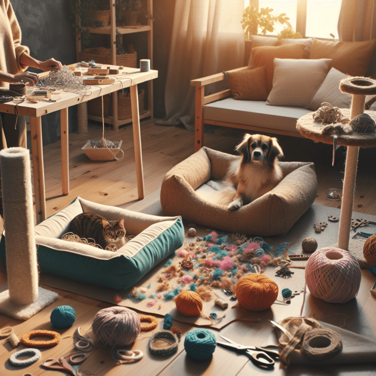 projetos DIY para decoração pet-friendly