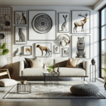 tendências de decoração moderna para amantes de animais