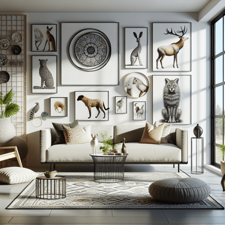 tendências de decoração moderna para amantes de animais