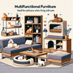 Móveis multifuncionais: otimizando espaços com pets