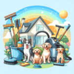 limpeza fácil de casas com cães
